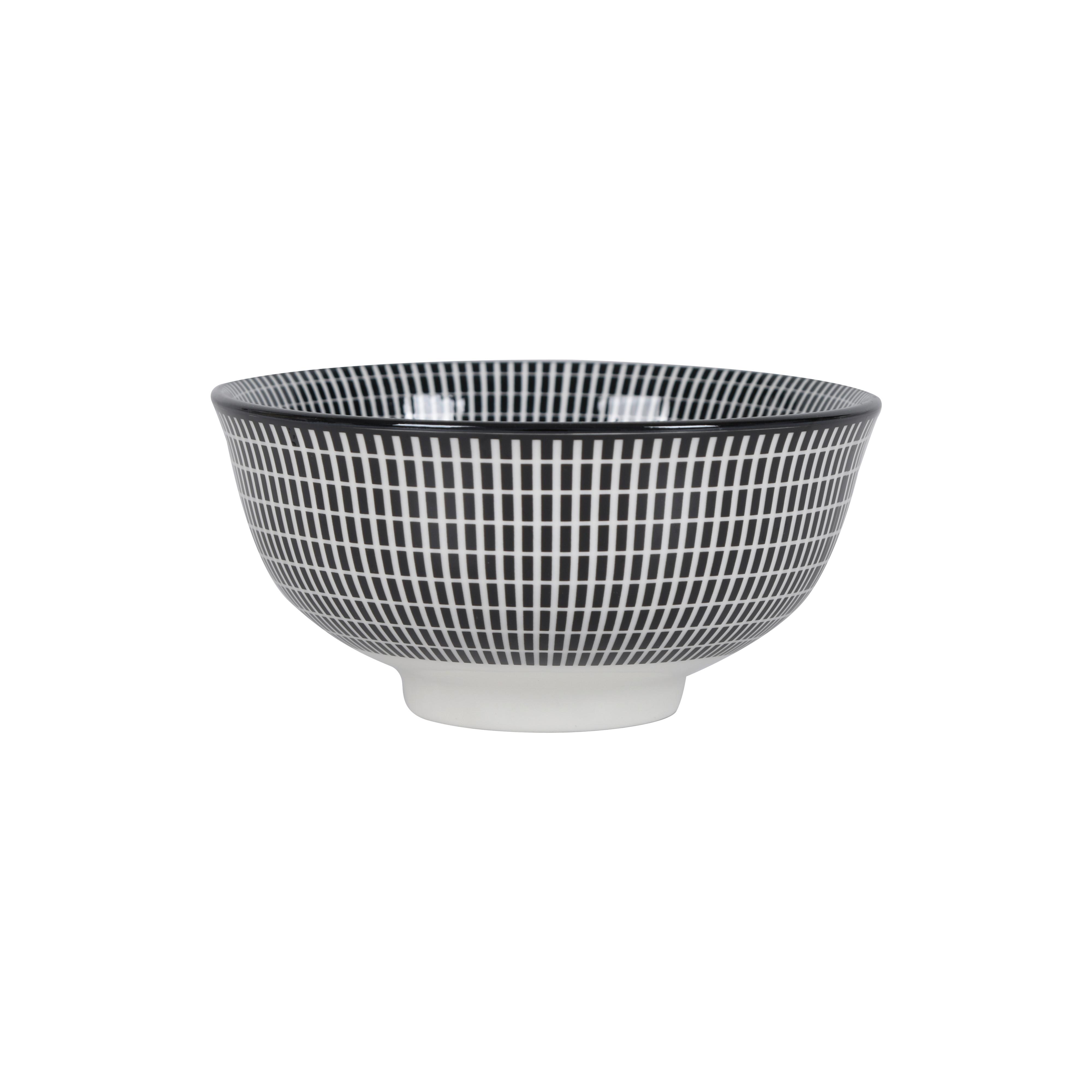 DIPPSKÅL SHIVA - vit/svart, Lifestyle, keramik (11,7/5,6cm) - Mömax