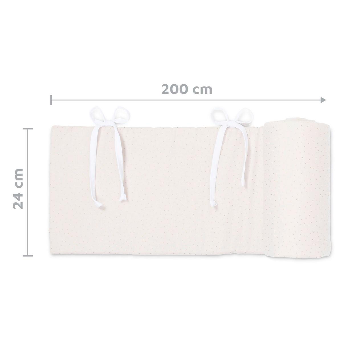 GNIAZDKO ORGANIC COTTON ROYAL - beżowy, Basics, tkanina (24/200cm) - Babybay