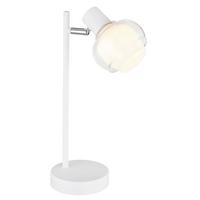 Svjetiljka Stolna 54309tw - bijela/prozirno, Design, staklo/metal (14,5/12/35cm) - Globo