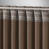 FERTIGVORHANG BIANCA - Braun, KONVENTIONELL, Textil (140/245cm) - Modern Living