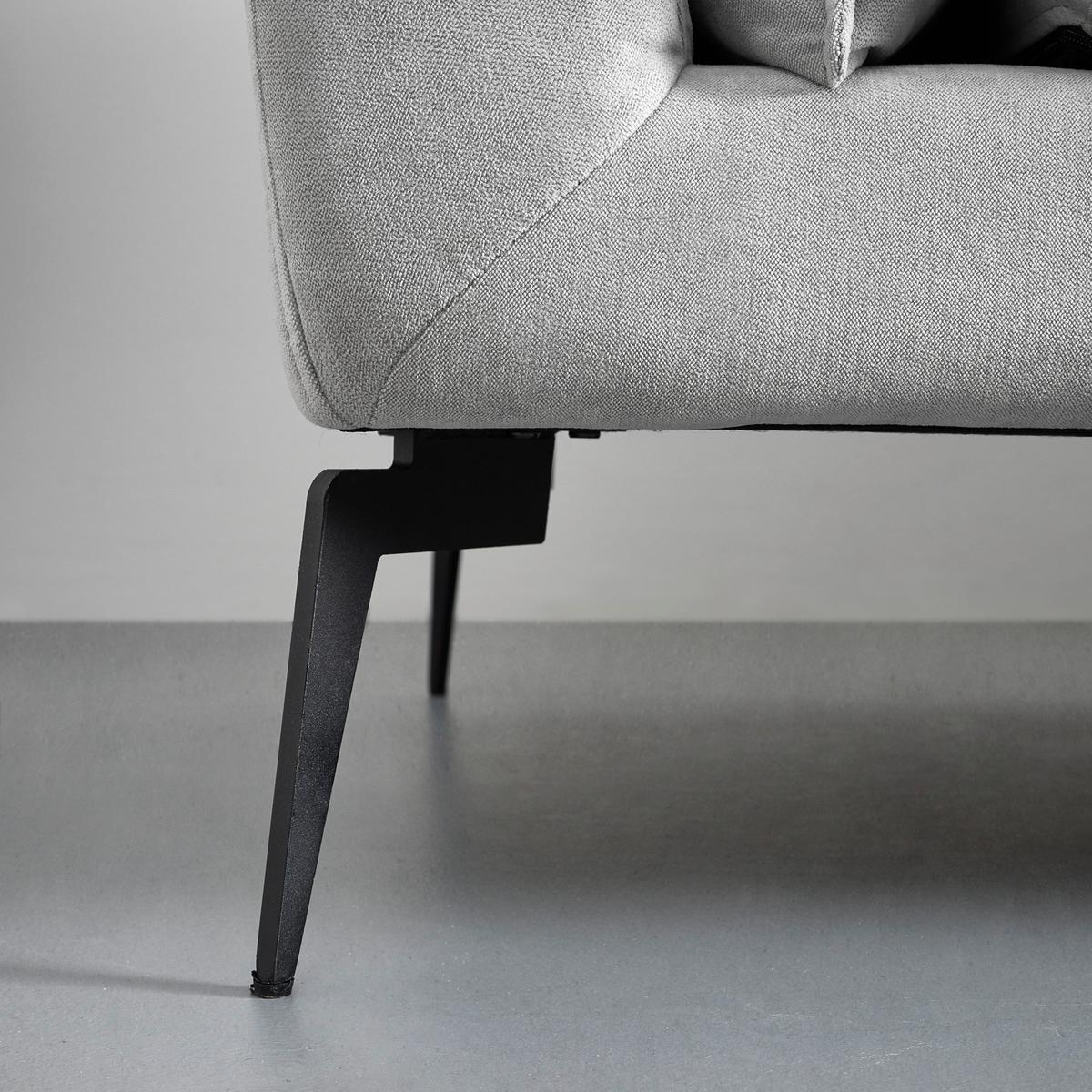 Sarokkanapé Sandro - világosszürke, Modern, textil/fa (258/86/82-160cm) - Bessagi Home
