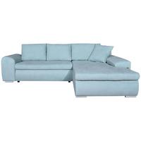 Coltar YANG - verde mentă, Modern, lemn/metal (270/85/185cm)