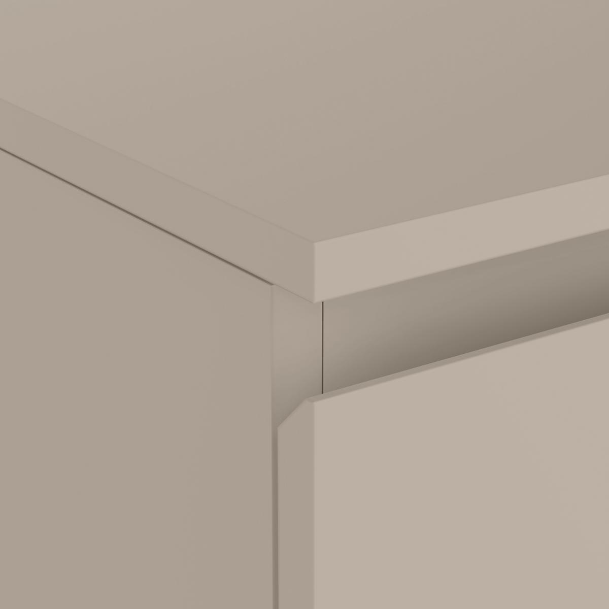 KOMODA SZEROKA TALEA - kaszmir, Design, materiał drewnopochodny/metal (150/77/35cm) - Hom`in
