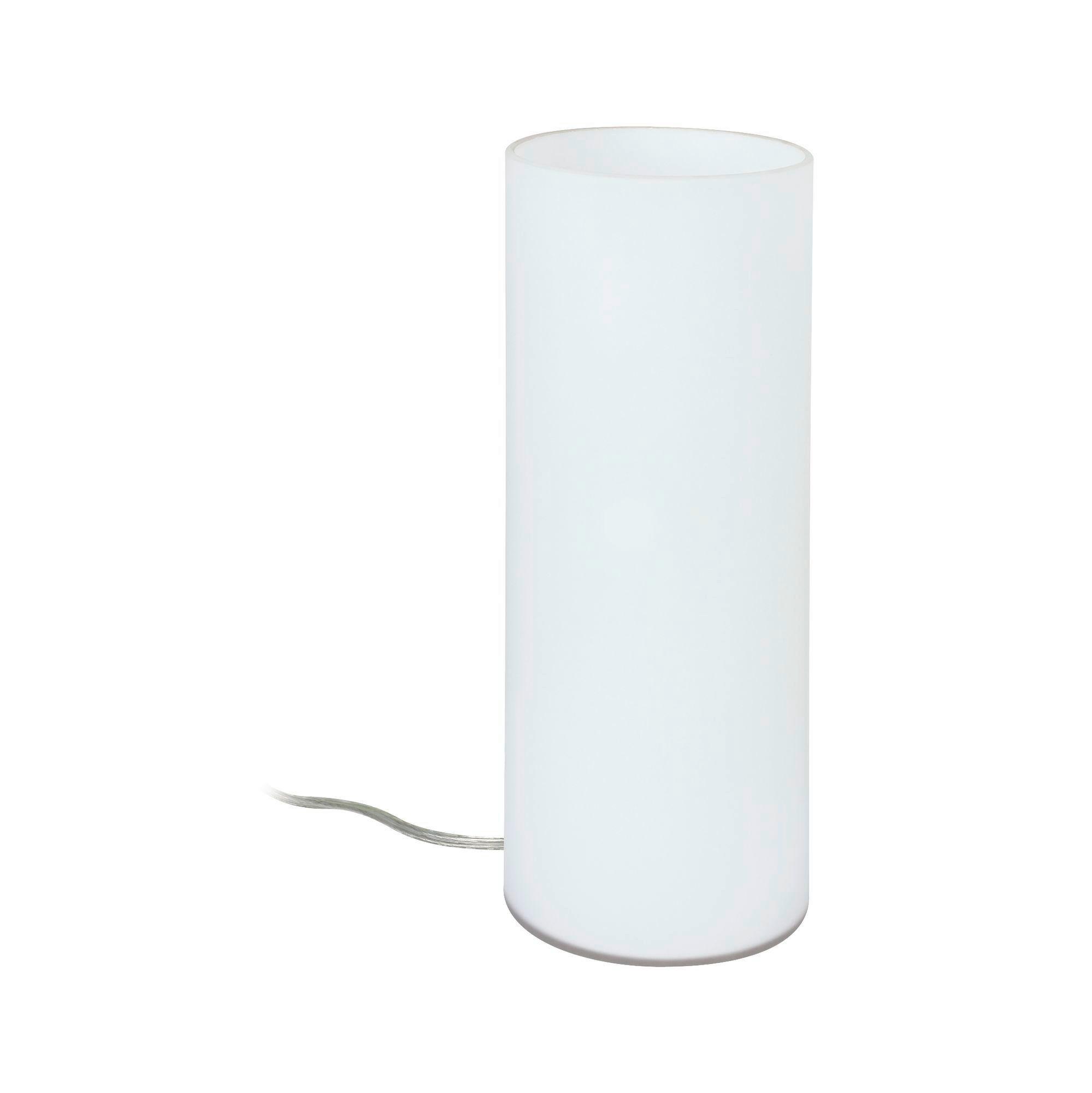 Tischleuchte Noora in Opal max. 42 Watt - Opal, Basics, Glas (21/21/8cm) - Paulmann