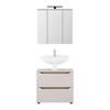 TVÄTTSTÄLLSUNDERSKÅP MALLORCA -EXKLUSIV- - svart/kashmir, Modern, trämaterial (70/60/40cm) - Based