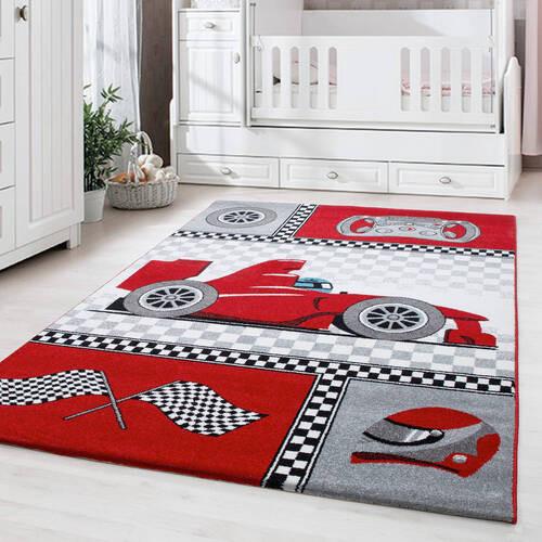 Otroška Preproga Kids, Rdeča, 200x290cm - rdeča, Trend, tekstil (200/290cm) - Ben'n'jen