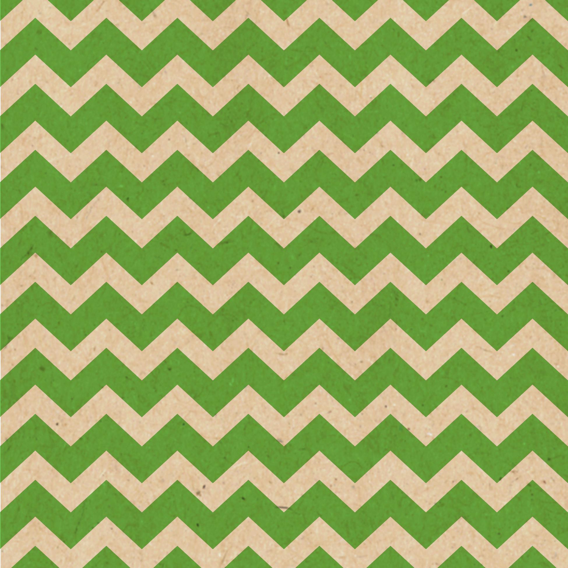 Serviette By Nature in Grün/Hellbraun - Hellbraun/Grün, MODERN, Papier (33/33cm)