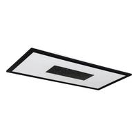 Led-deckenleuchte 900561_marmorata - Weiss/Schwarz, Basics, Kunststoff/Metall (59,5/29,5/5cm) - Eglo