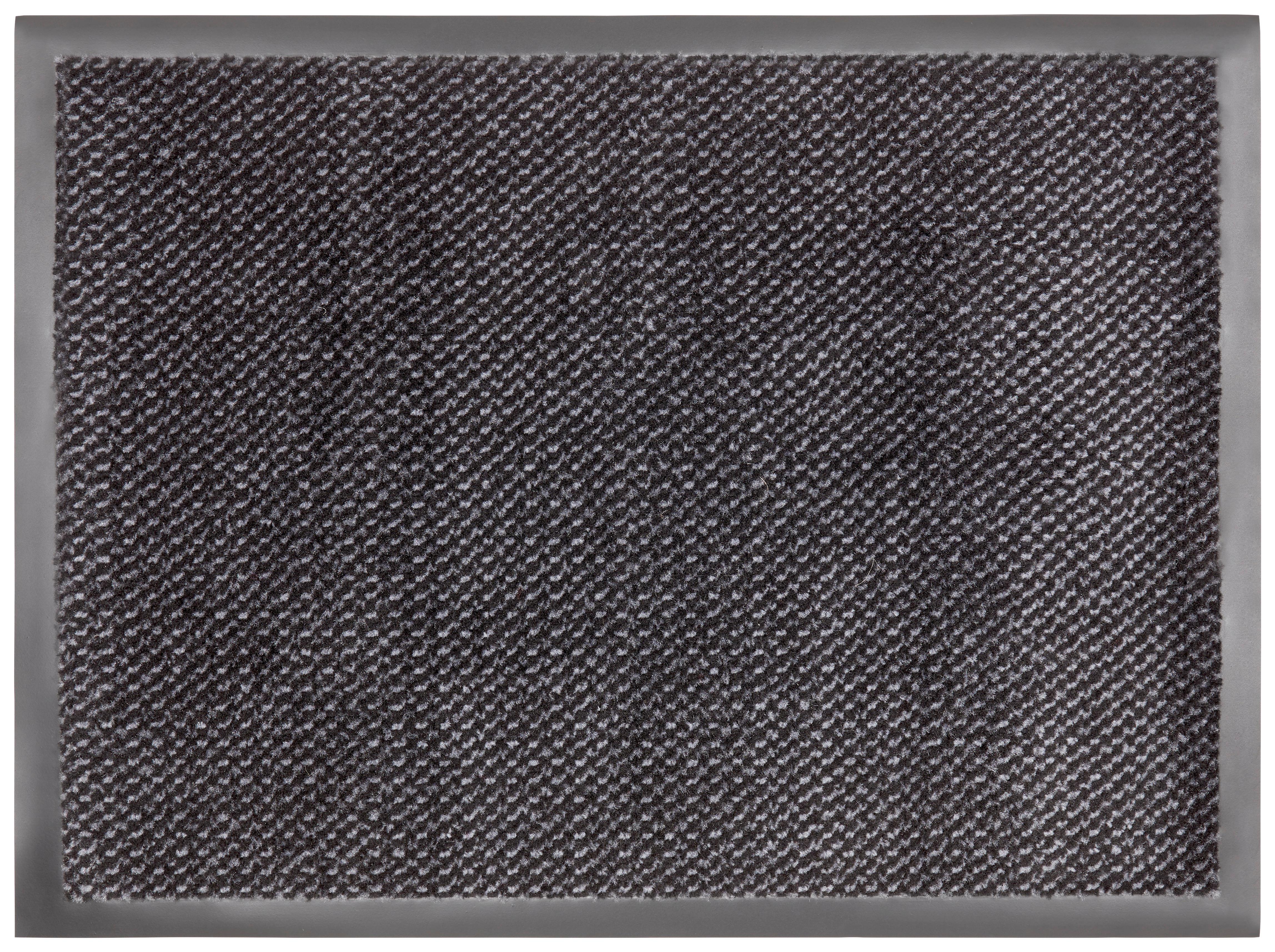 Lábtörlő Hamptons2 60/80 - Szürke/Fekete, konvencionális, Textil (60/80cm) - Modern Living