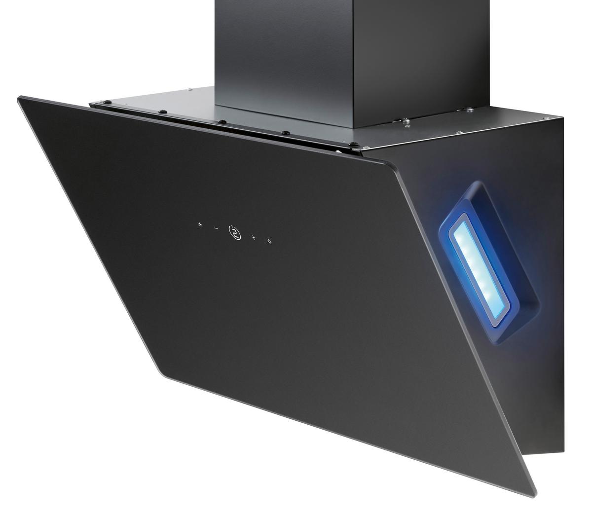 OKAP KUCHENNY DU 7611 G - czarny, Basics, metal/szkło (60/111,6/29,6cm) - Bomann