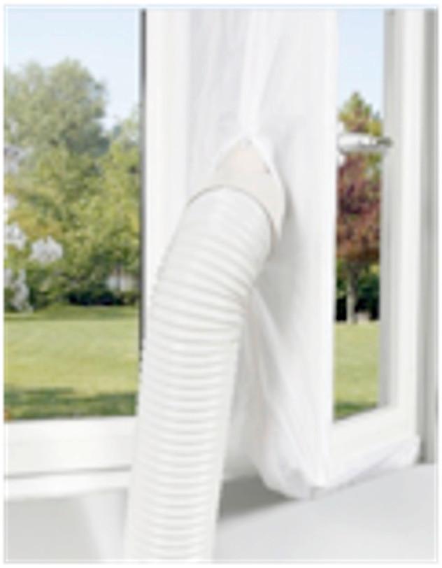 Luftkühler-Ersatzfilter FILTI - Weiss, Textil (28/22/5cm)