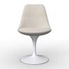 STOL CELIA - beige/vit, Modern, metall/textil (54,5/83/49cm) - Bessagi Home