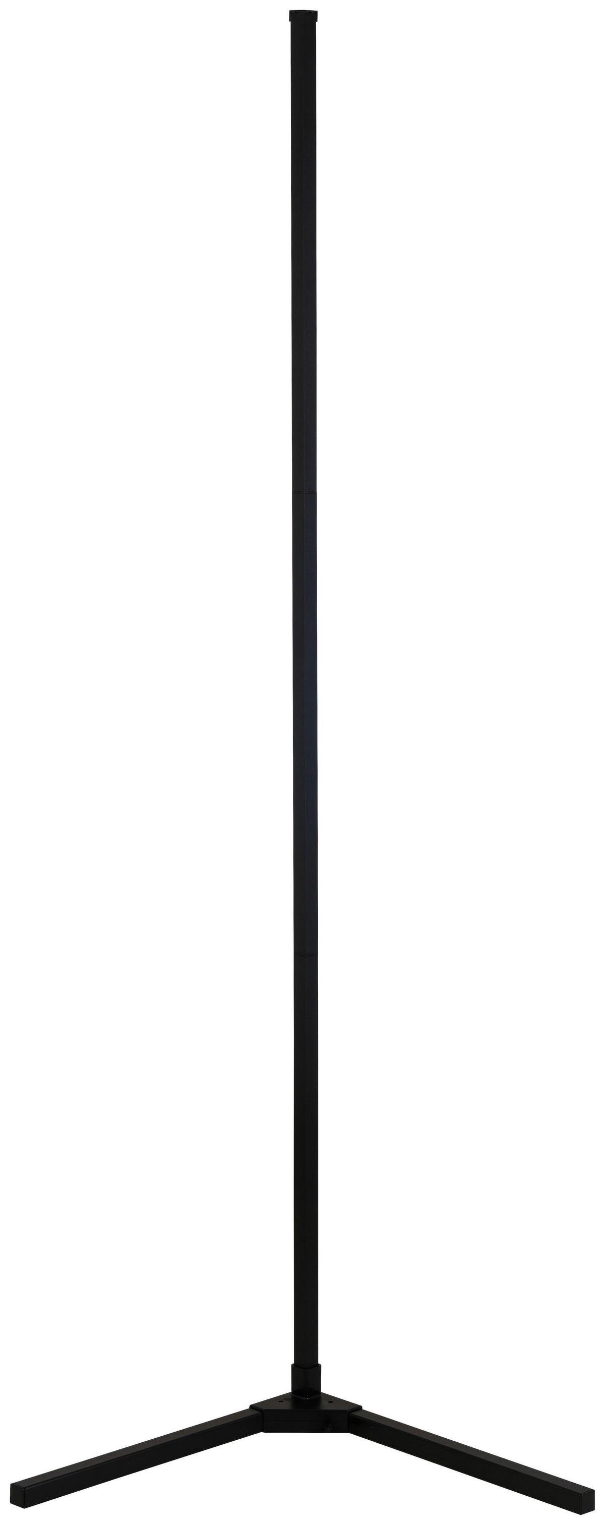 LED-Stehleuchte Julika max. 12 Watt - Schwarz, MODERN, Kunststoff/Metall (38,5/38,4/140cm) - Mömax