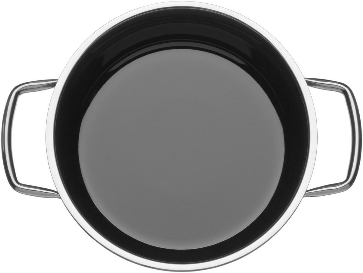 ZESTAW GARNKÓW WMF FUSIONTEC MINERAL PRO - czarny, Basics, metal (60/30/33cm) - WMF