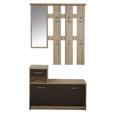 Predsoba Iza - hrast/rjava, Konvencionalno, steklo/leseni material (100/190/26cm) - Mömax modern living Predsoba Iza - hrast/rjava, Konvencionalno, steklo/leseni material (100/190/26cm) - Mömax modern living
