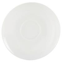 Untertasse Katarina - Coffee Weiß - Weiß, KONVENTIONELL, Keramik (14,5cm) - Based