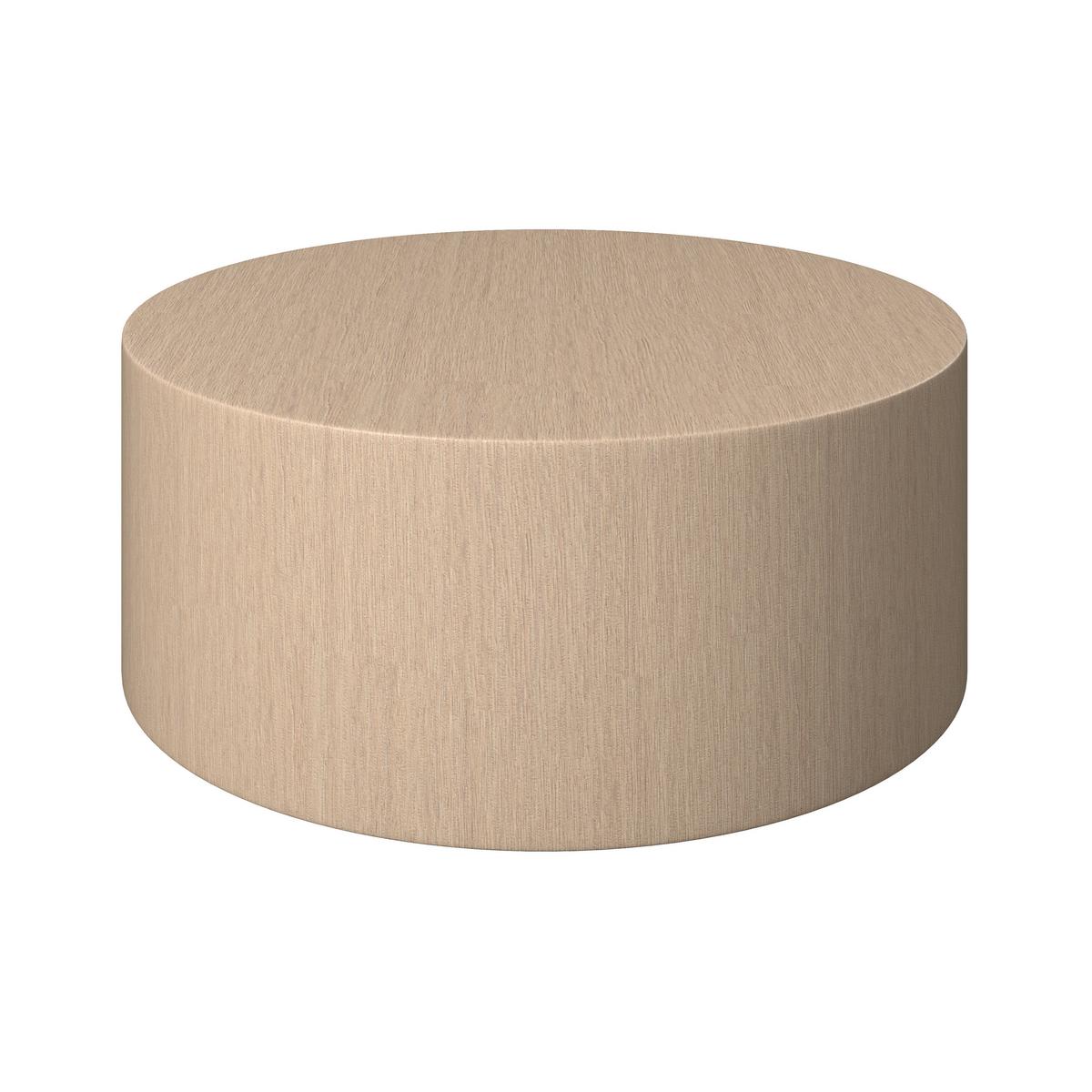 Couchtisch Lucy Eichefarben MDF rund - Eichefarben, MODERN, Holz/Holzwerkstoff (78/31/78cm) - Bessagi Home