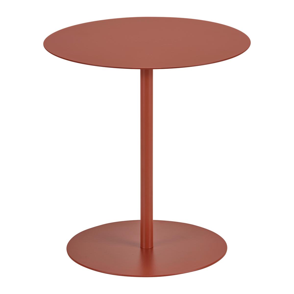 Beistelltisch Rod Orange - Orange, MODERN, Metall (40/43/40cm) - Mömax