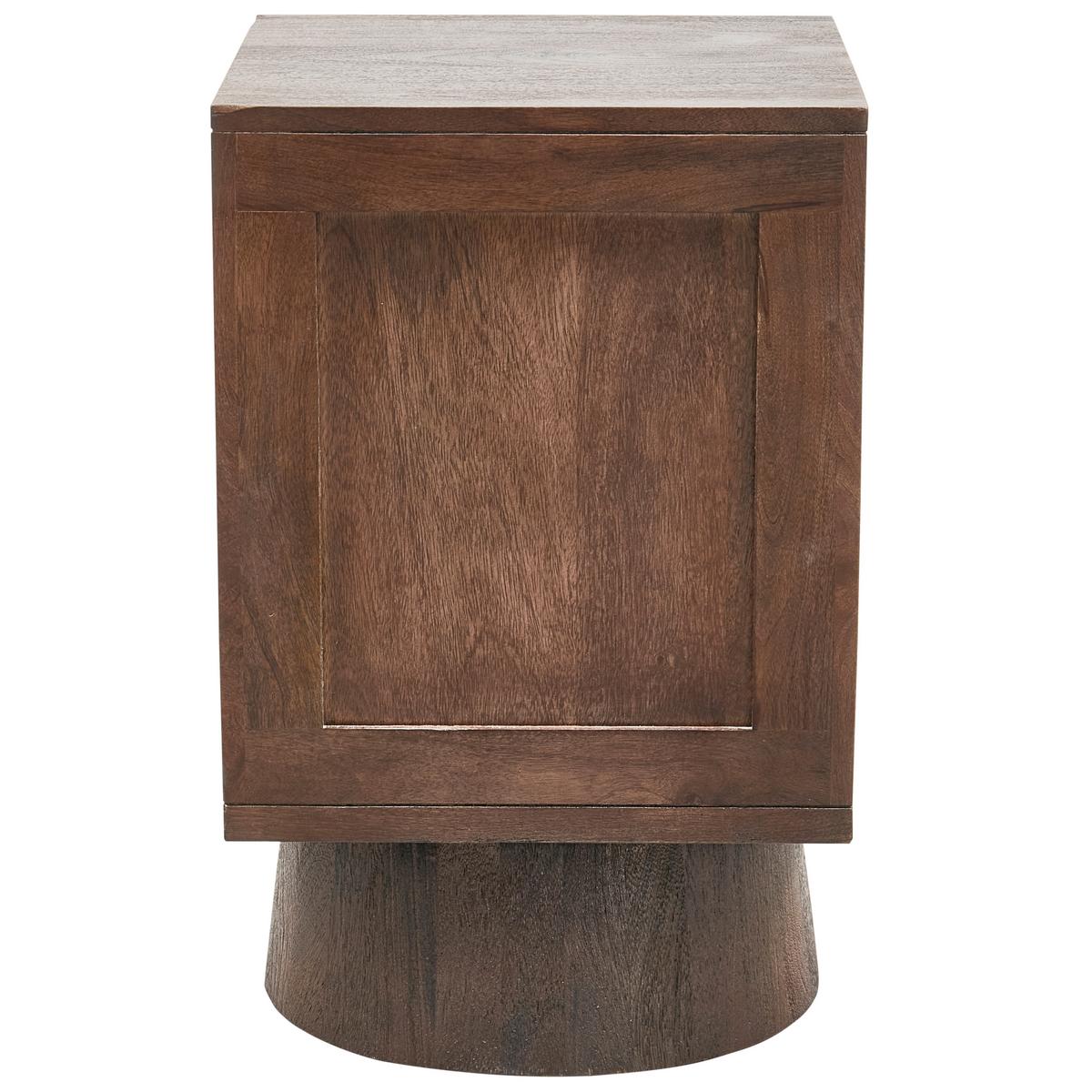 Nachttisch Crumble Walnussfarben - Walnussfarben, Design, Holz (40/37/63,5cm) - Livetastic