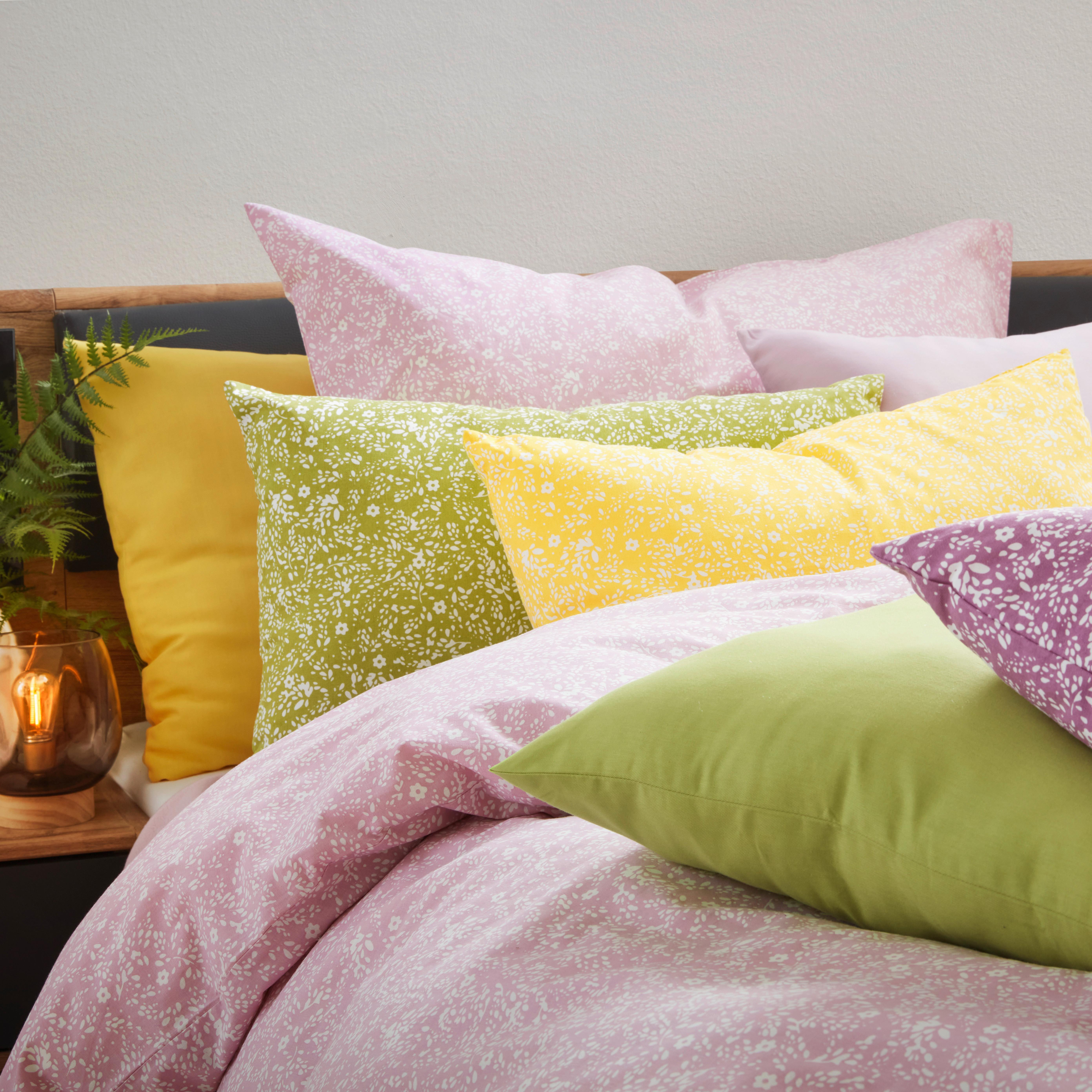 Zierkissen Mex in Gelb ca. 48x48cm - Gelb, KONVENTIONELL, Textil (48/48cm) - Modern Living