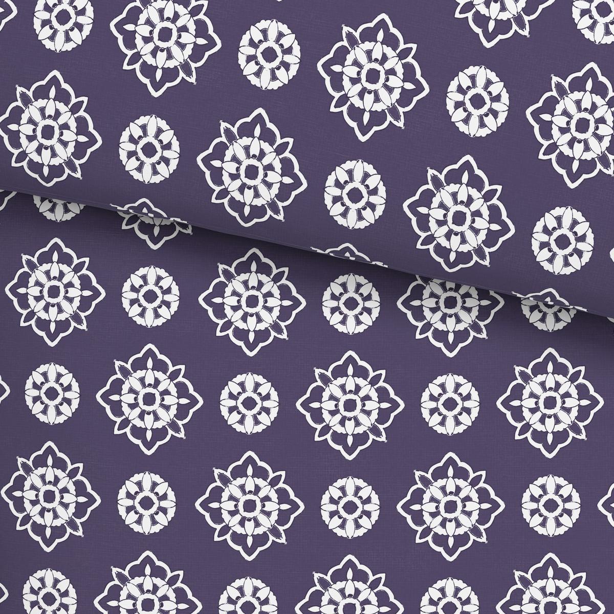Bettwäsche Amba ca. 160x210 cm - Flieder/Rosa, Textil (160/210cm) - Modern Living
