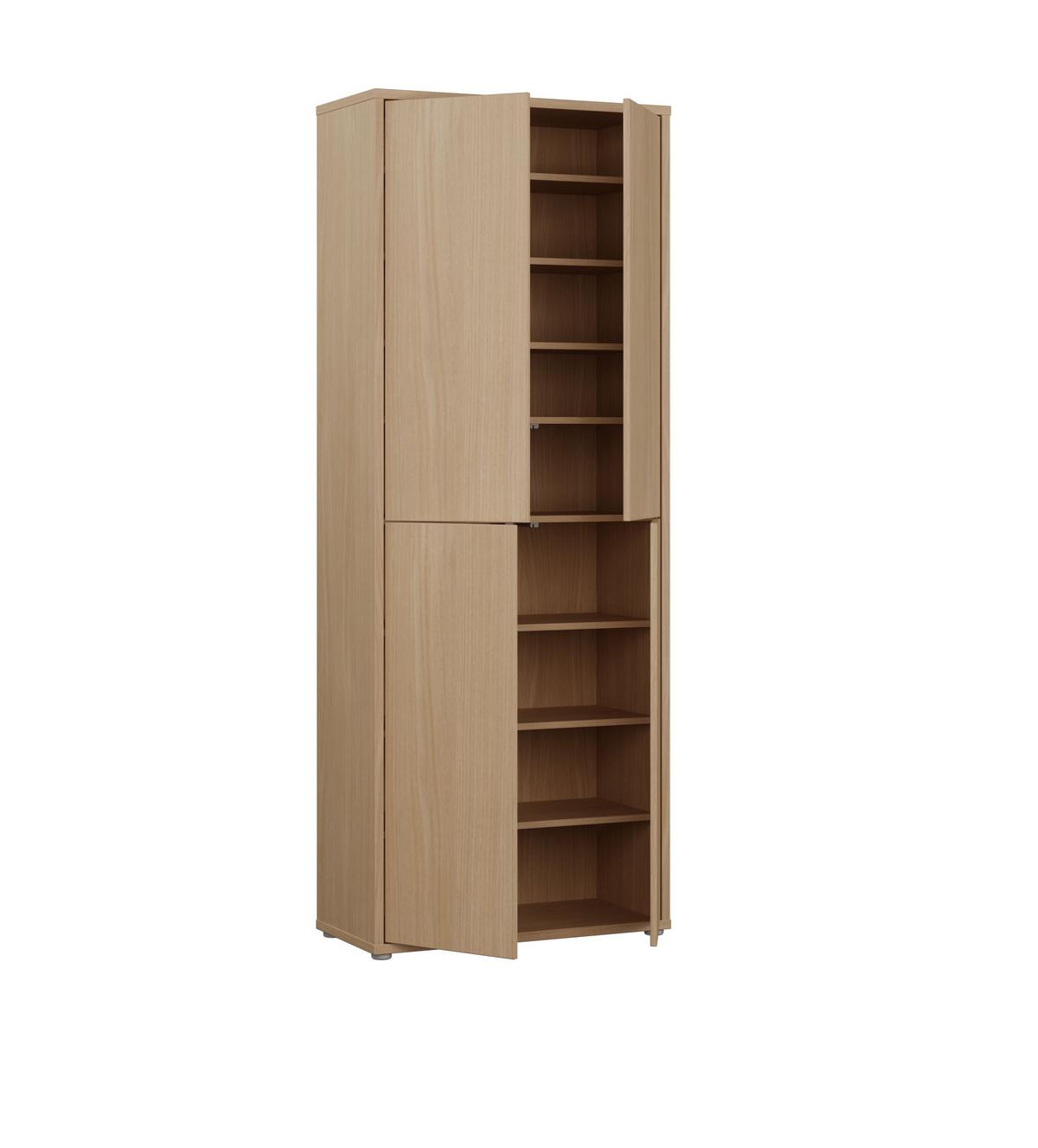 Ormar Za Ciplele Alice Springs - siva, Moderno, drvni materijal/plastika (74,5/191.9/34,9cm) - Modern Living