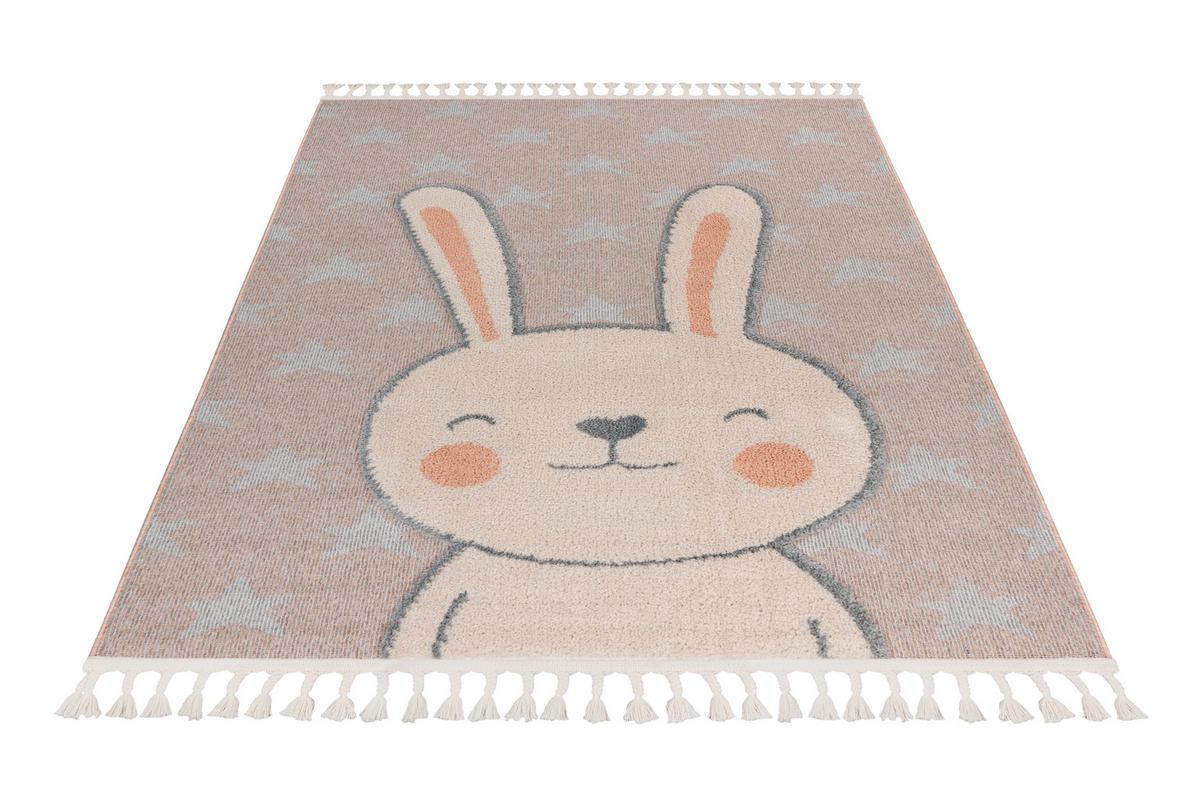 Covor pentru copii My Fano390Rabb, cca. 120x170cm - multicolor, Basics, textil (120/170cm) - Obsession
