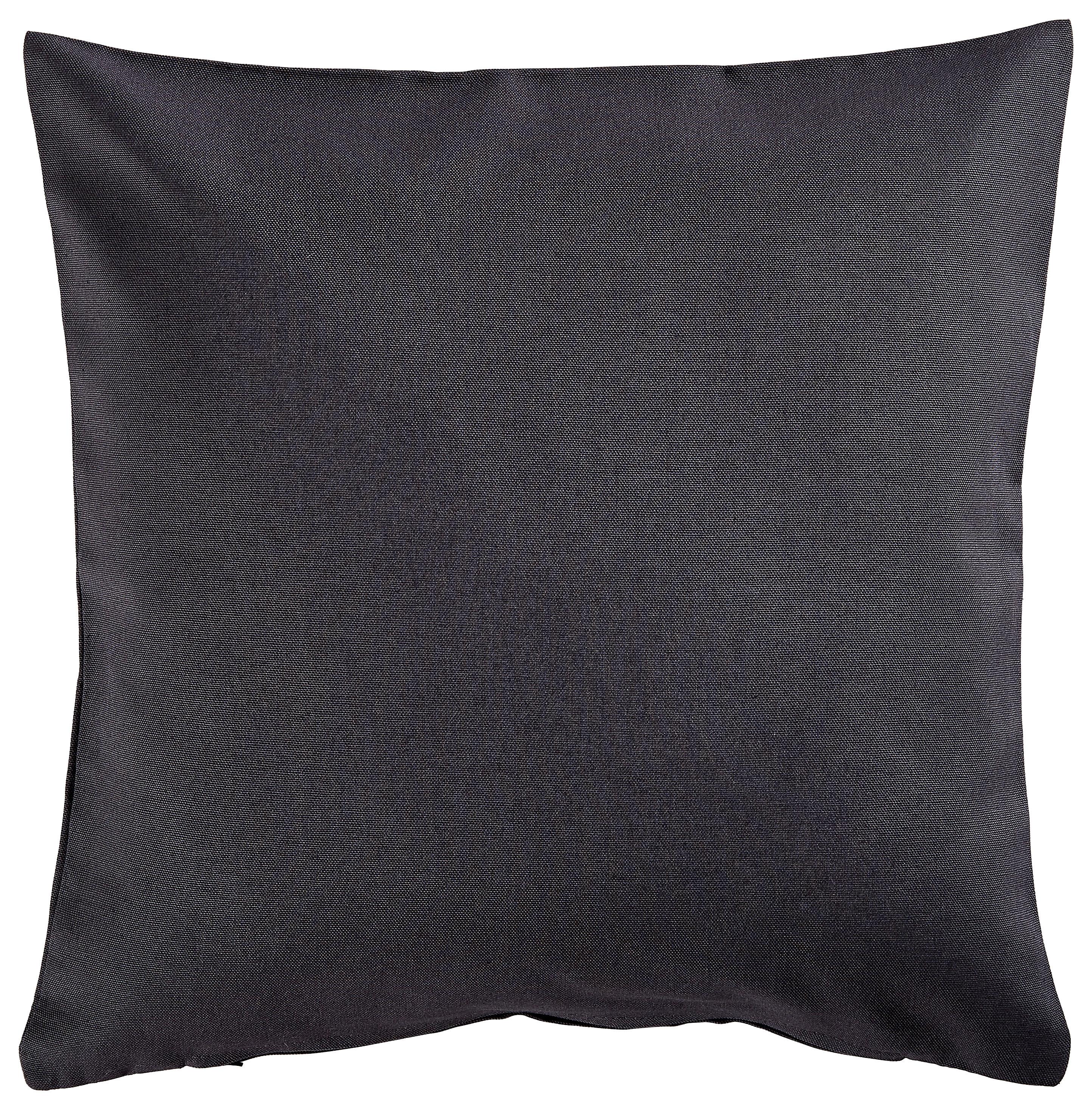 POSZEWKA NA PODUSZKĘ PANAMA - antracytowy, Basics, tkanina (40/40cm) - Bio:Vio