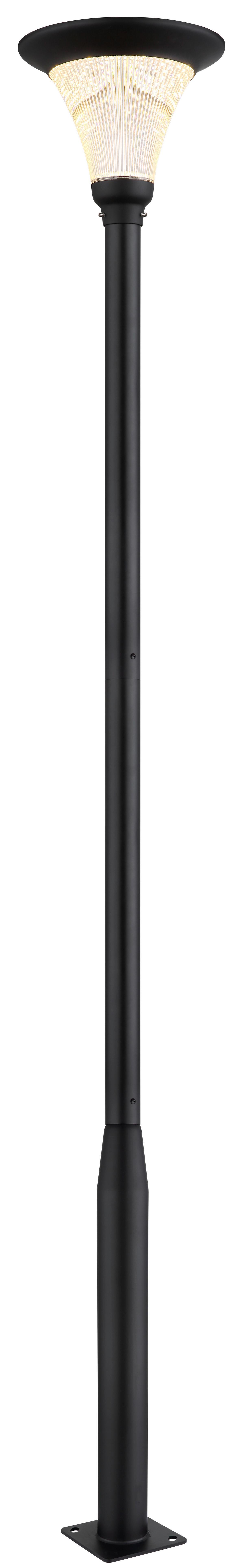 Solarleuchte 36911  Solar - Klar/Schwarz, Design, Glas/Kunststoff (42,5/336cm) - Globo