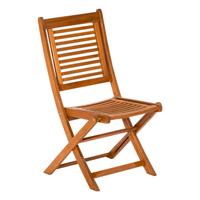 Gartenstuhl-Set "Cordoba" aus Eukalyptus, natur - Naturfarben, Basics, Holz (49/93/57cm) - Gardenson