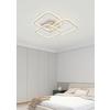 LED-TAKLAMPA SIOP - vit/aluminiumfärg, Modern, metall/plast (61/57/9cm) - Mömax