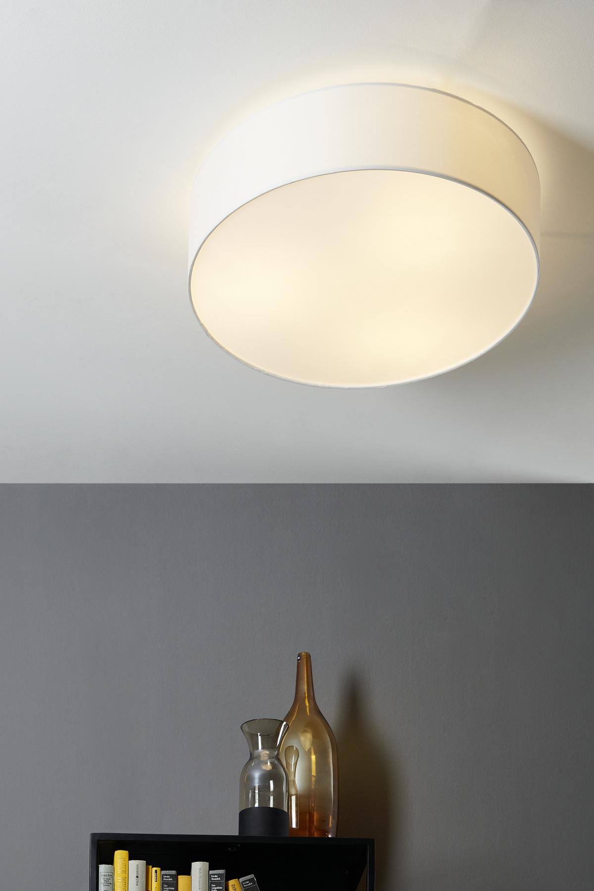 LAMPA SUFITOWA 97611 PASTERI - biały, Design, metal/tkanina (57/15cm) - Eglo