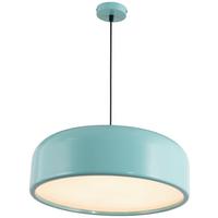 LAMPA WISZĄCA FRANKA - niebieski, Lifestyle, tworzywo sztuczne/metal (48/120cm) - Collet's Monde