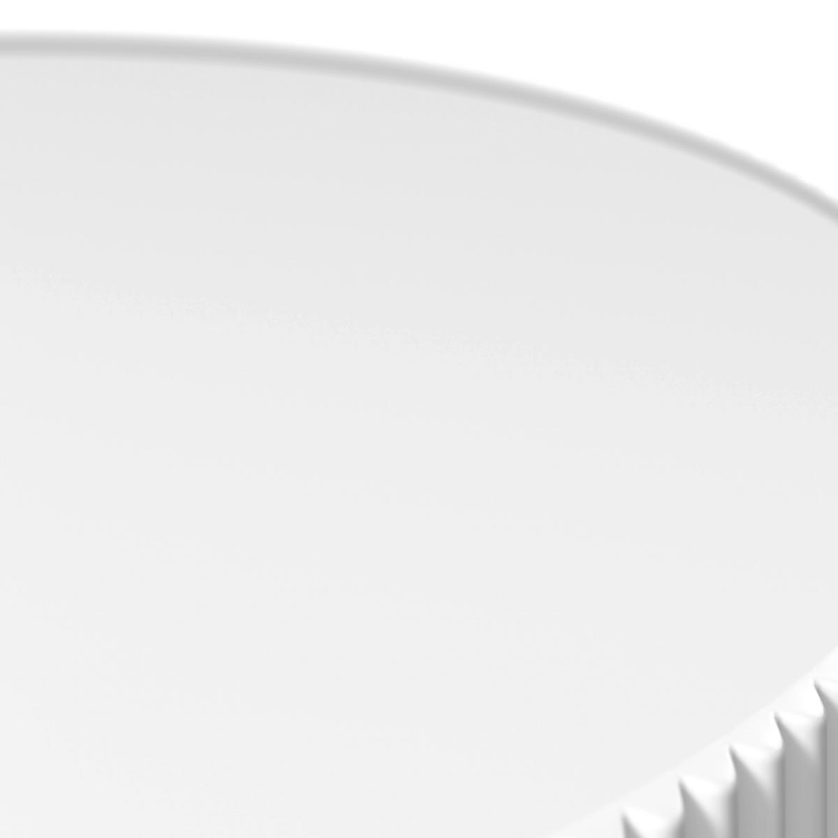 Couchtisch-Set Arlo Weiß MDF rund - Weiß, MODERN, Holzwerkstoff (60/45/40/35/60/45cm) - Bessagi Home