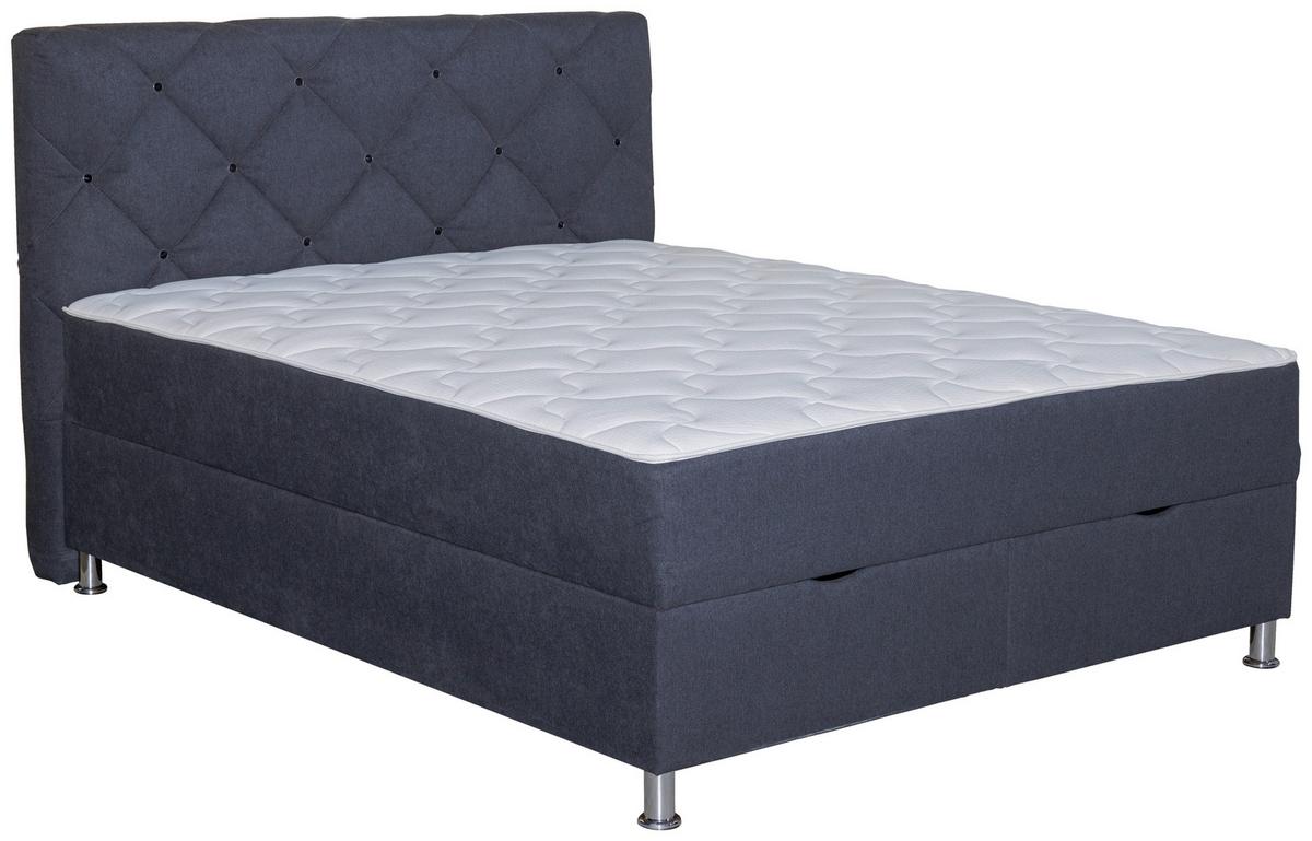 PAT BOX BLACK DIAMOND - antracit, Design, textil (160/200cm) - Modern Living