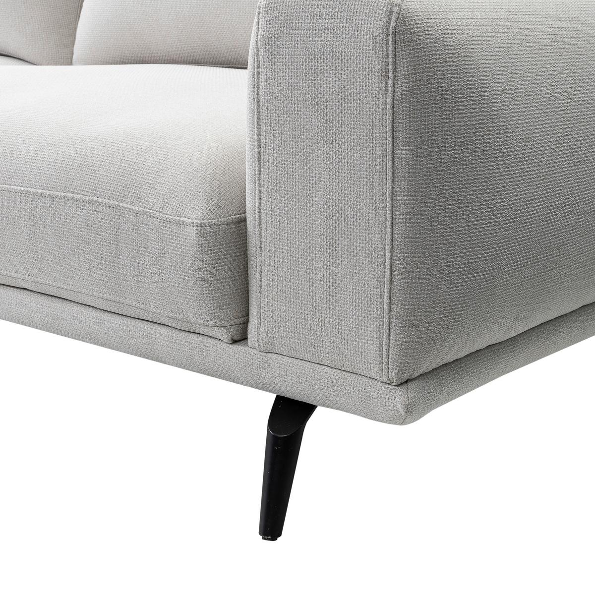 Canapea cu 2 locuri SELENE - crem, Modern, textil (202/89/115cm) - MID.YOU