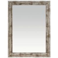 Oglindă de perete METALLIC -SB- - culoare nichel/argintiu, Romantik / Landhaus, material pe bază de lemn (50/70cm) - Modern Living