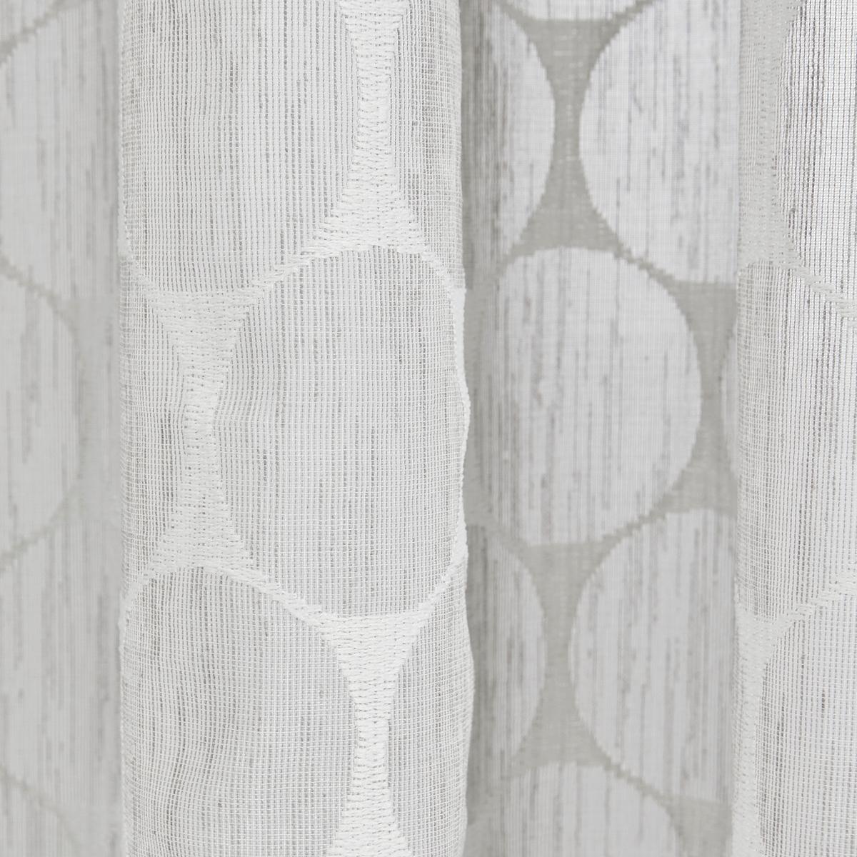 ZASŁONA NA PRZELOTKACH NAGAR DIETER KNOLL - szary, Design, tkanina (140/245cm) - Dieter Knoll