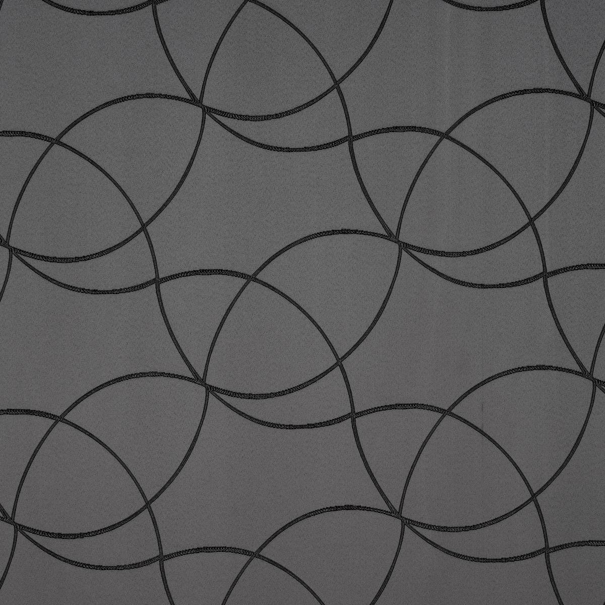 ZASŁONA GOTOWA MICHELE - czarny, Konventionell, tkanina (140/245cm) - Dieter Knoll