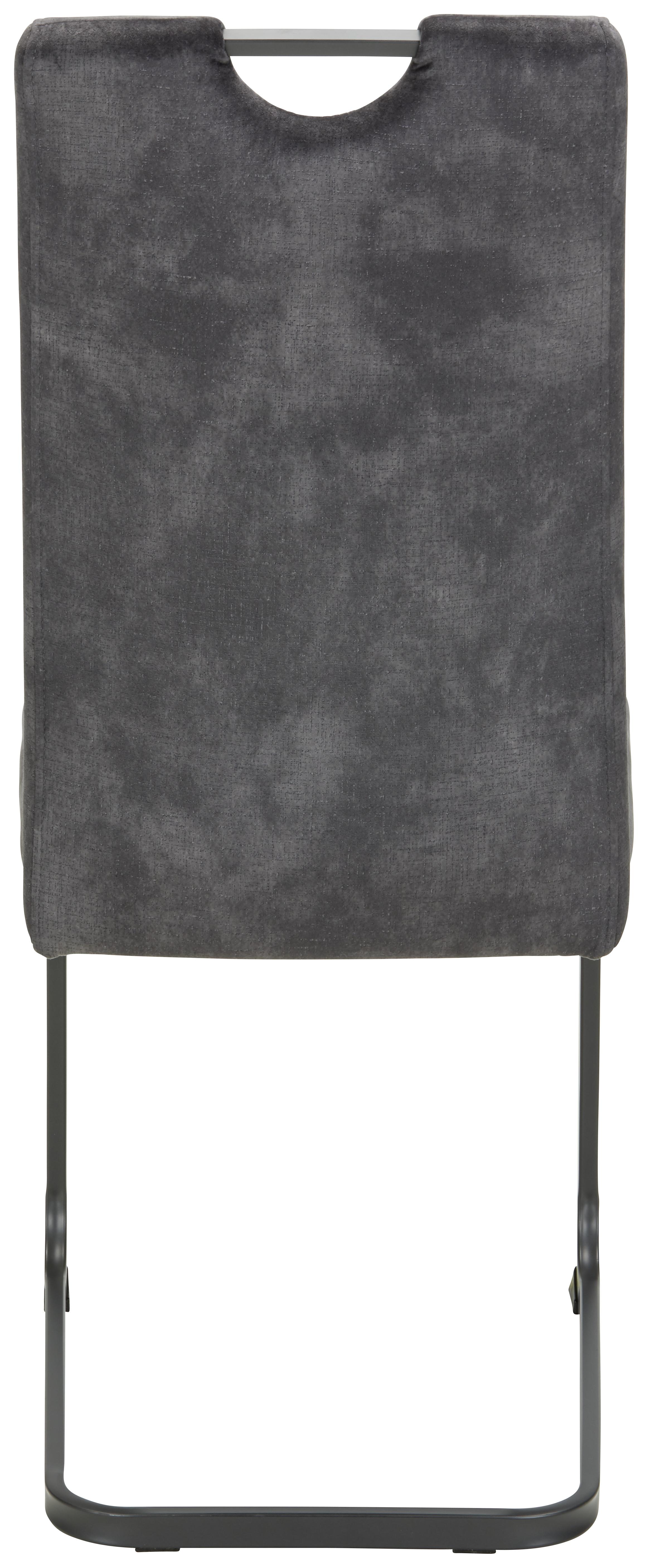 SVIKTSTOL RUBY 2 - grå/antracit, Modern, metall/textil (43/100/58cm) - Mömax
