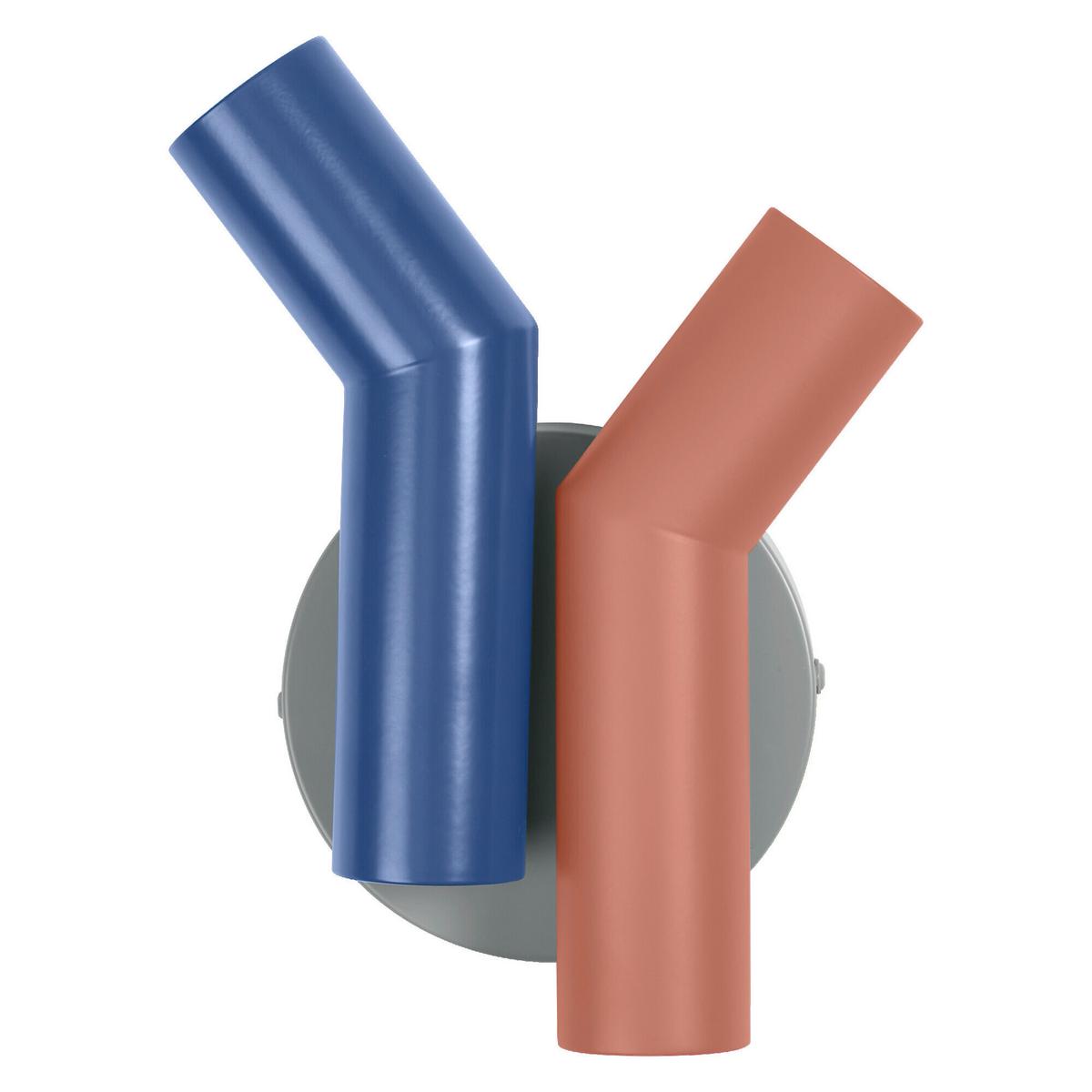 KINKIET DECOR STRAW WALL 2XE27 - Design, metal (18/7.7/21cm) - Osram