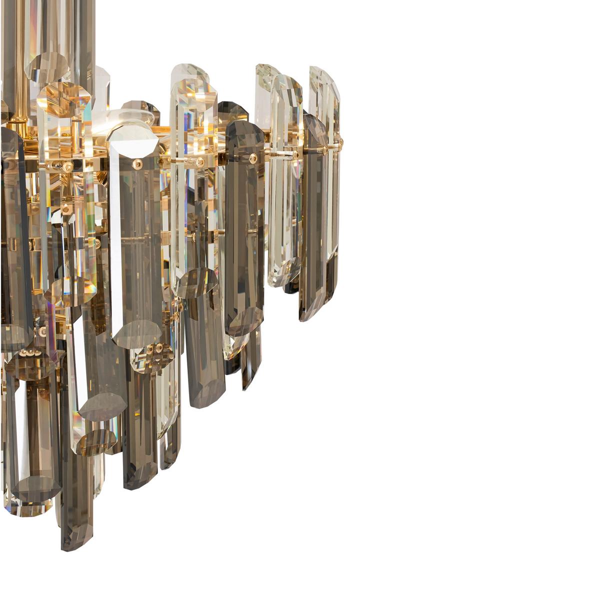 Pendelleuchte Flare Goldfarben max. 40 Watt - Goldfarben, Basics, Glas/Metall (48,8/49,3/48,8cm) - MAYTONI