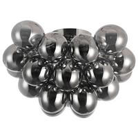 Deckenleuchte Balbo - Nickelfarben, Trend, Glas/Metall (50/32cm) - MAYTONI