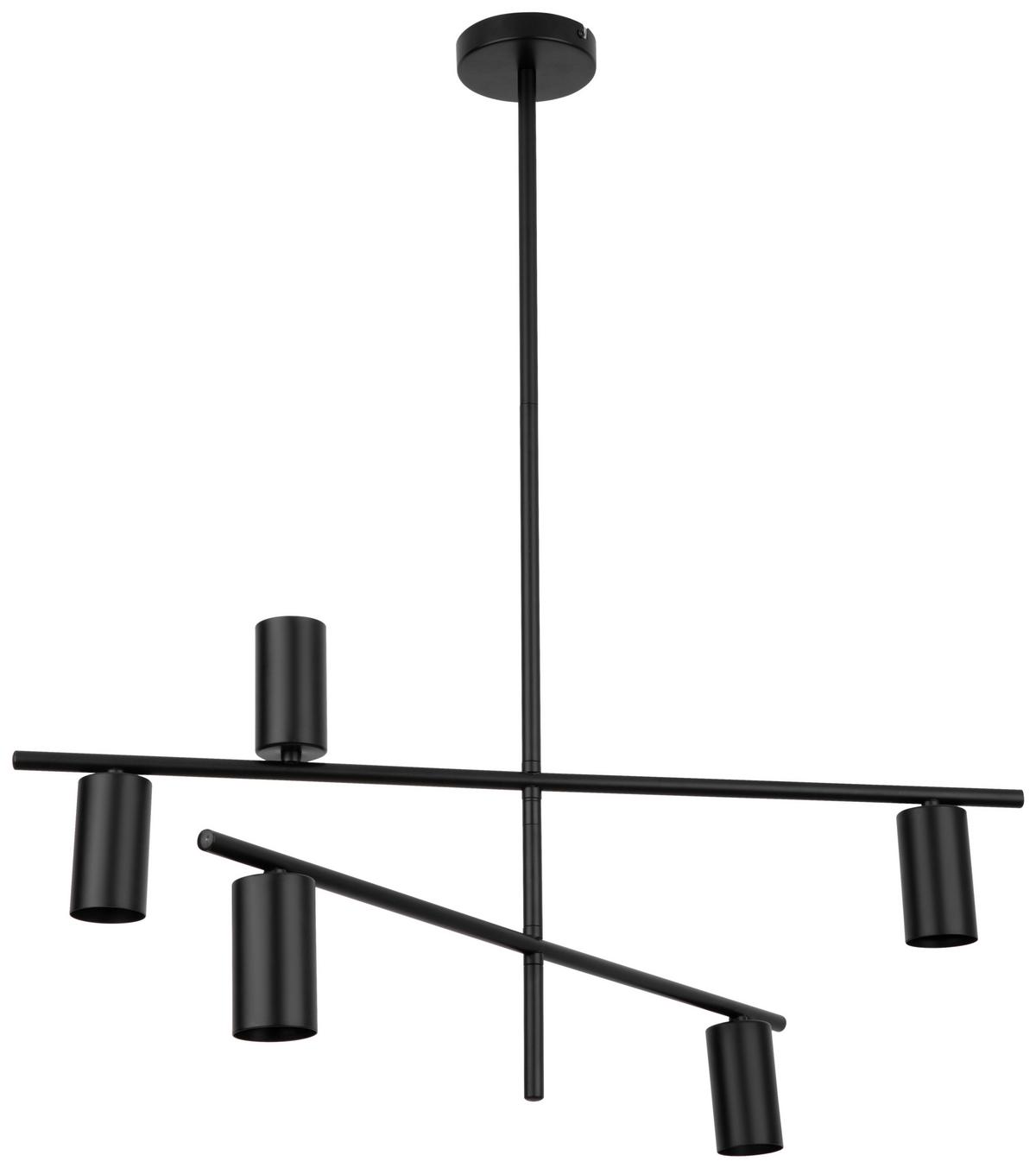 LAMPA WISZĄCA KONNY - czarny, Design, metal (80/80/86cm) - Collett's Monde