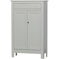 Kommode Eva Hellgrau B: 93cm - Hellgrau/Schwarz, Design, Holz/Holzwerkstoff (93/150/40cm) - Livetastic