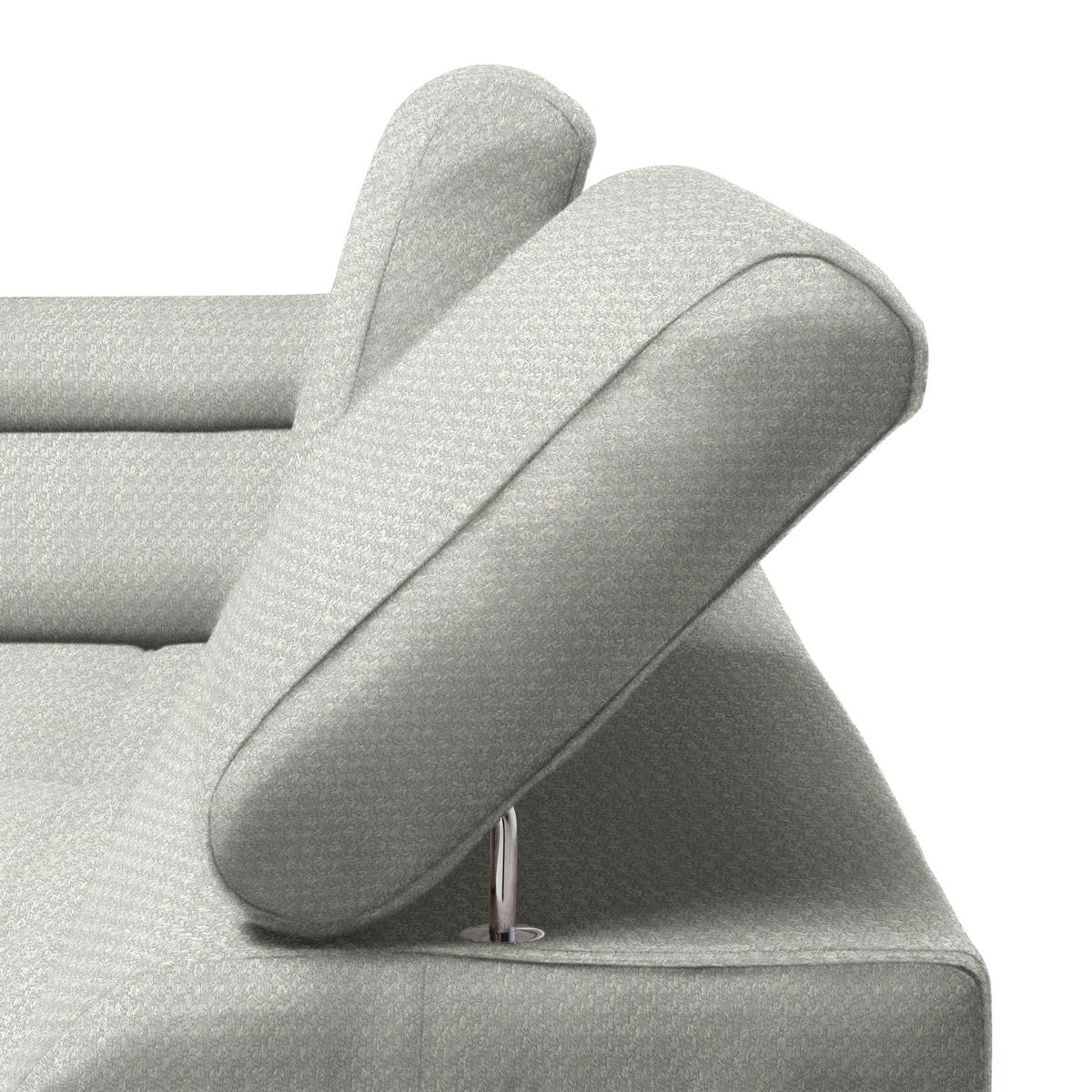 Ecksofa Gremio Links Sandfarben - Sandfarben/Schwarz, MODERN, Kunststoff/Textil (106/77-100/283-206cm) - Premium Living