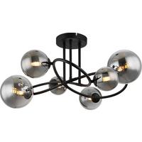 LAMPA SUFITOWA LULA - czarny, Design, metal/szkło (62/59/35cm) - Collet's Monde