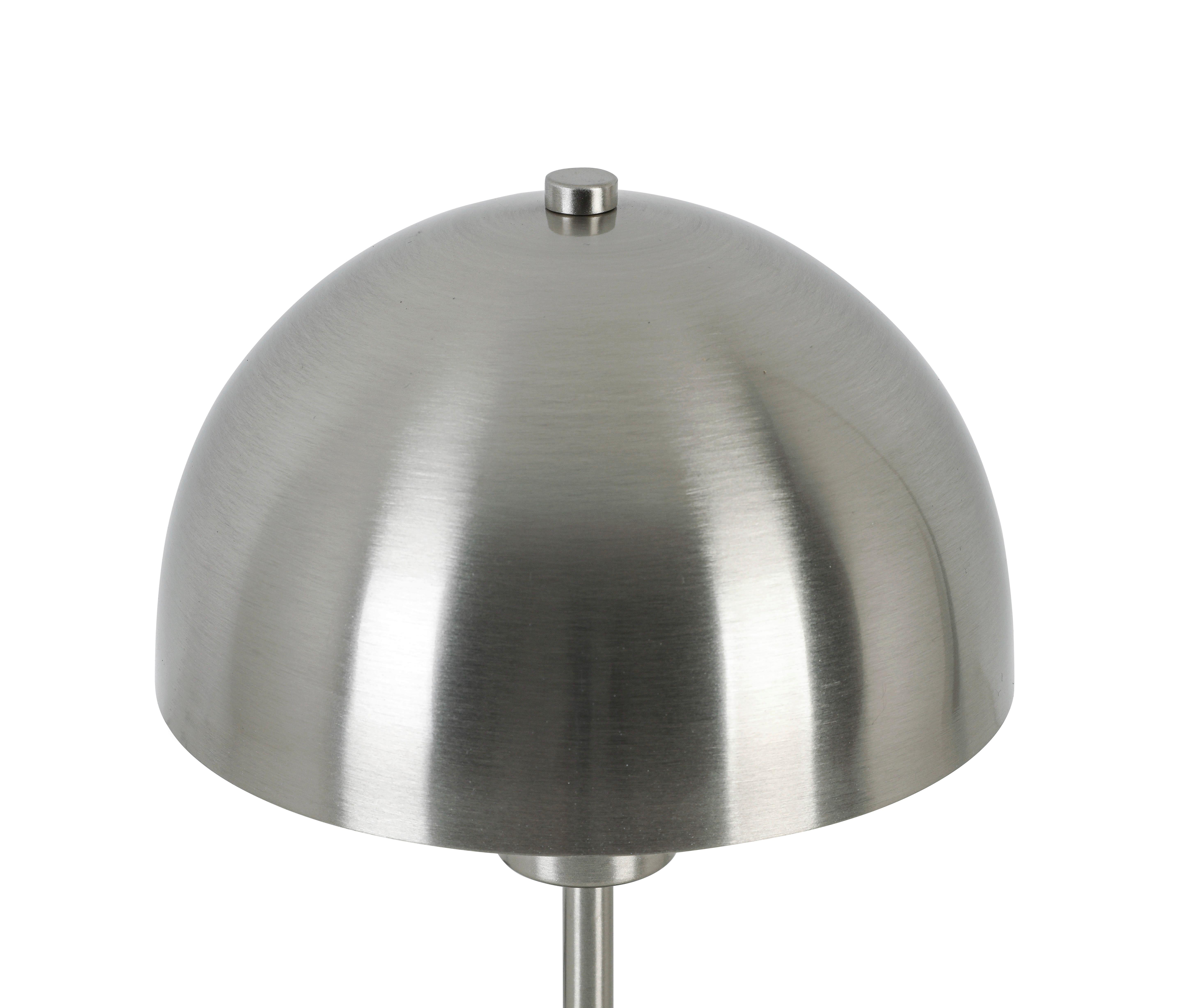 BORDSLAMPA MUSCH - nickelfärgad/svart, Modern, metall/plast (18/18/30cm) - Mömax
