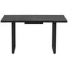 UTDRAGBART BORD NILS 2 -TOP- - mörkgrå/svart, Design, metall/trämaterial (140-180/85/76cm) - Mömax