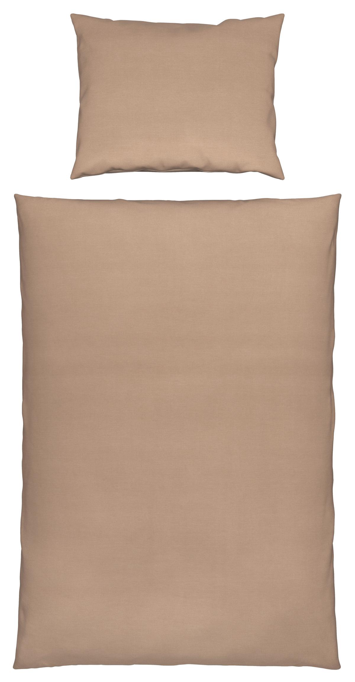 Ágyneműhuzat-garnitúra Waffel - bézs, Modern, textil (140/200cm) - Modern Living